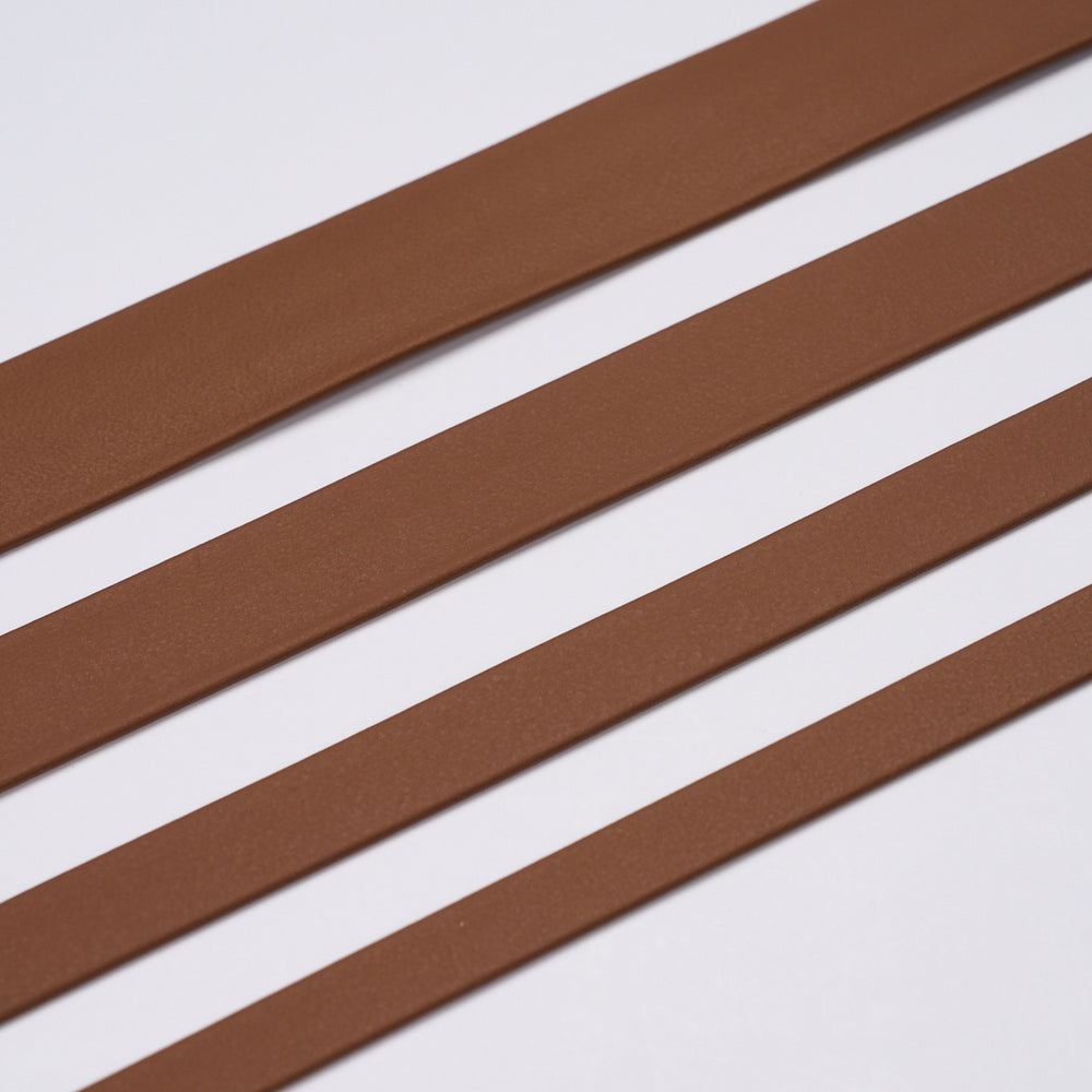 FRAZER NARROW LEATHER TRIM | Brown