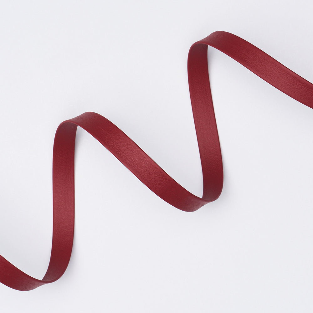 FRAZER NARROW LEATHER TRIM | Red