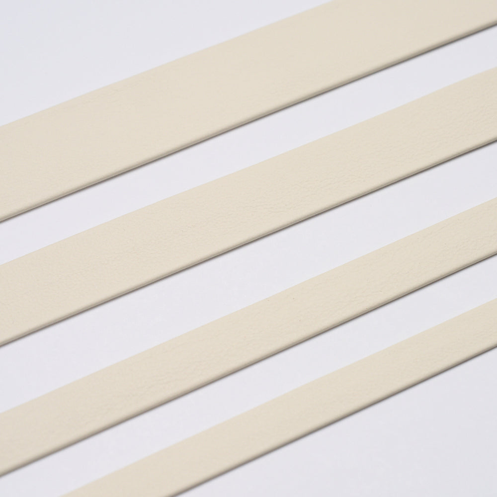 FRAZER WIDE LEATHER TRIM | Ivory