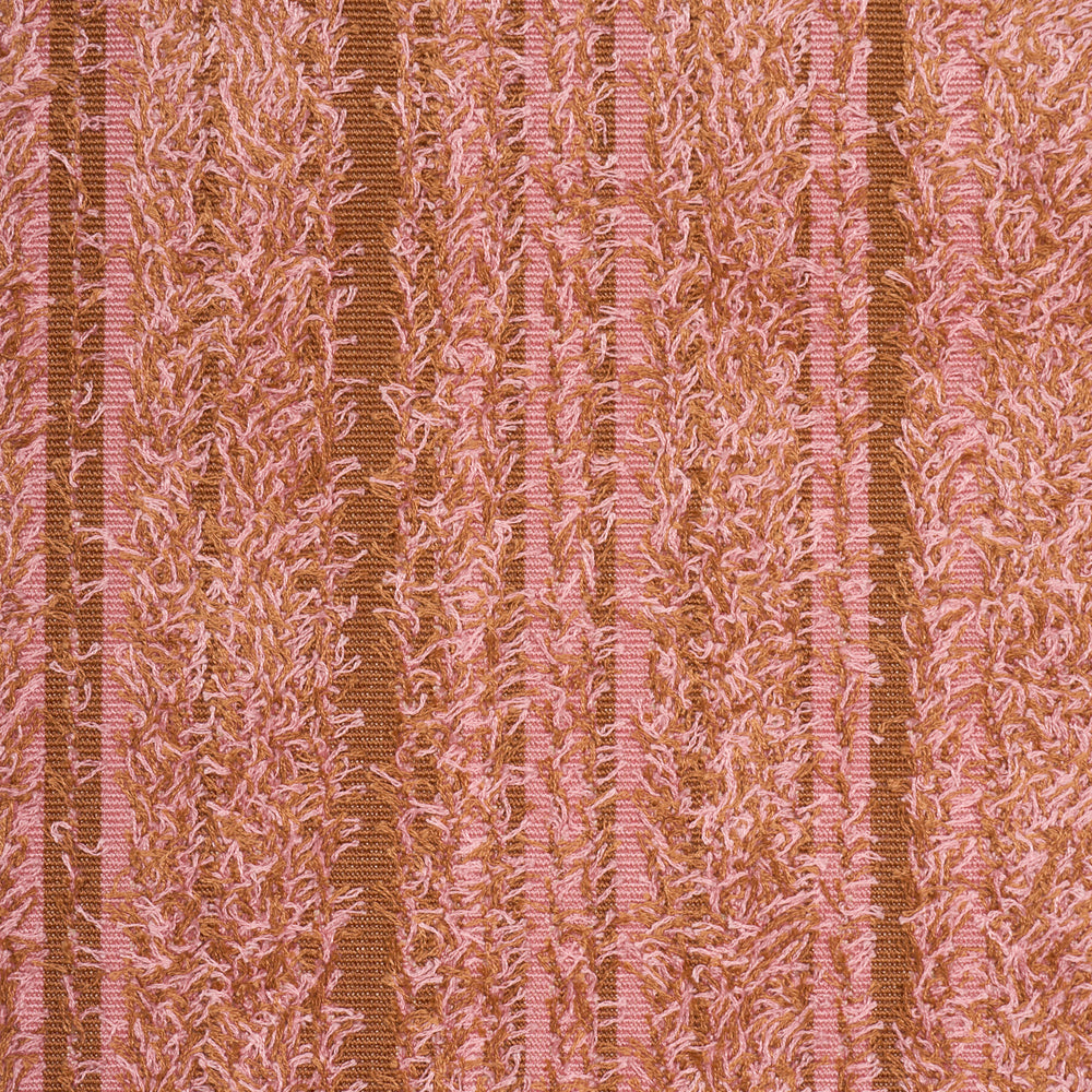 GROOVE CUT VELVET | Coral Dawn