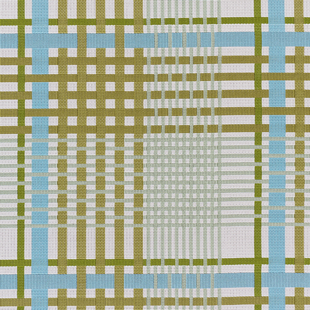 RESONANCE PLAID INDOOR/OUTDOOR | Verdant Sky