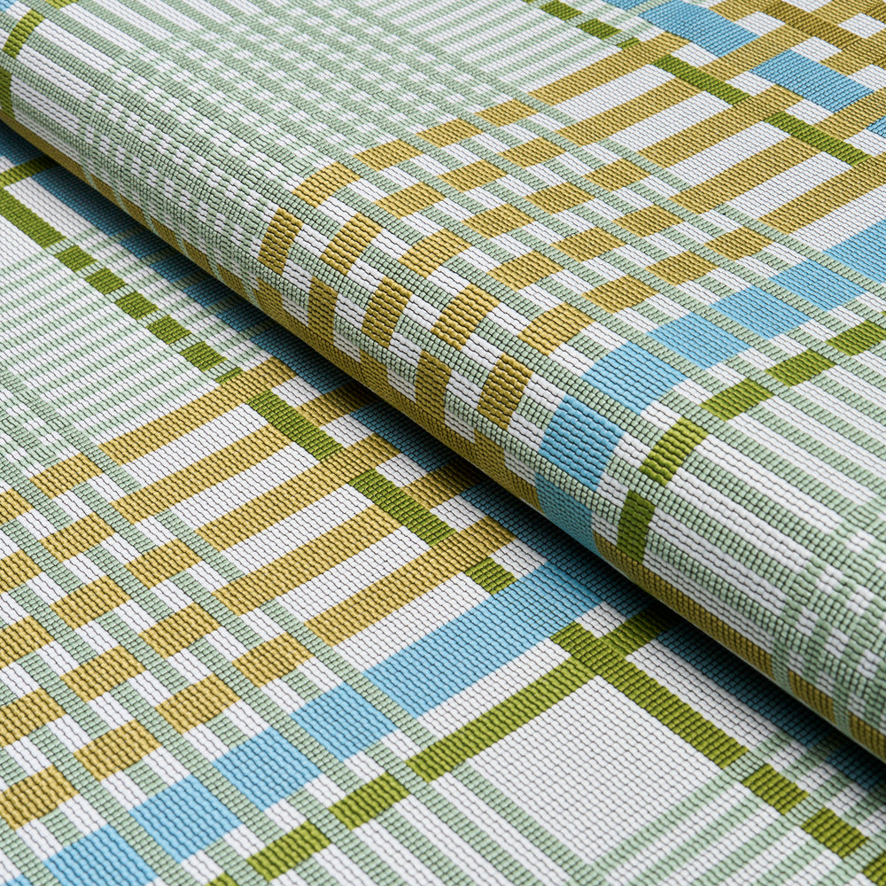 RESONANCE PLAID INDOOR/OUTDOOR | Verdant Sky