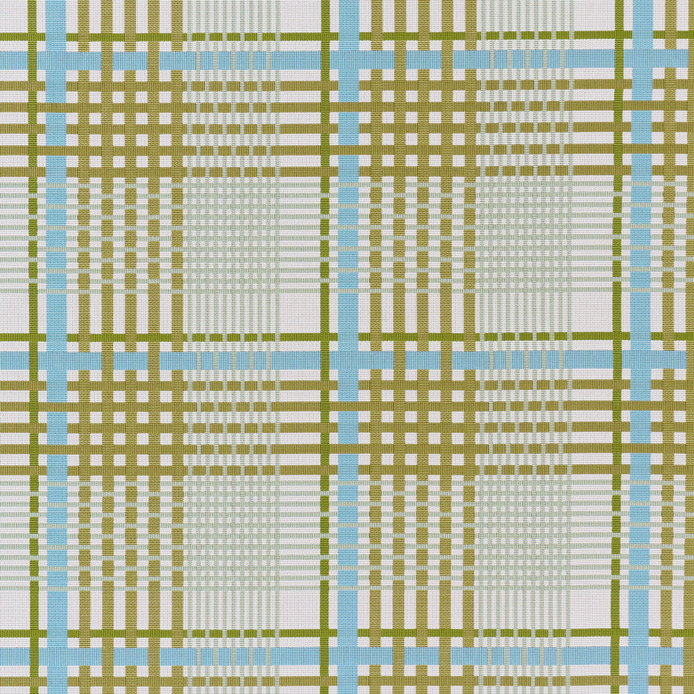 RESONANCE PLAID INDOOR/OUTDOOR | Verdant Sky