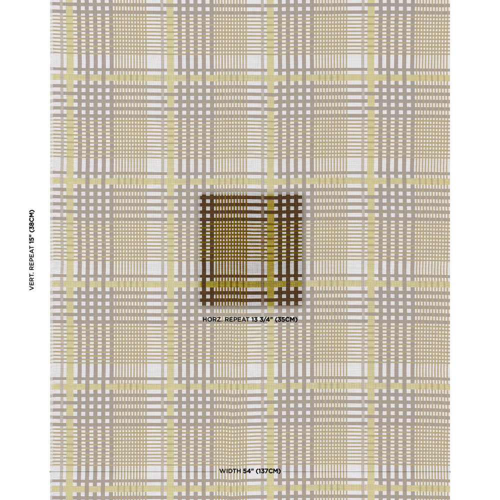 RESONANCE PLAID INDOOR/OUTDOOR | Mimosa Glow