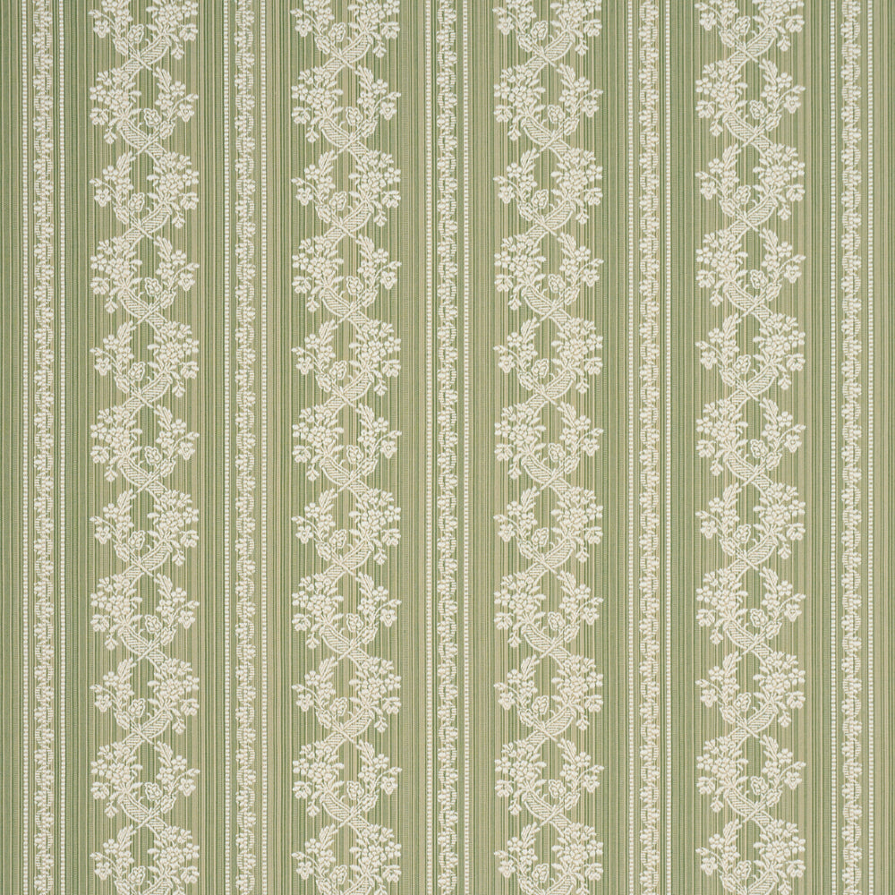 CLARENCE FLORAL STRIPE | Green