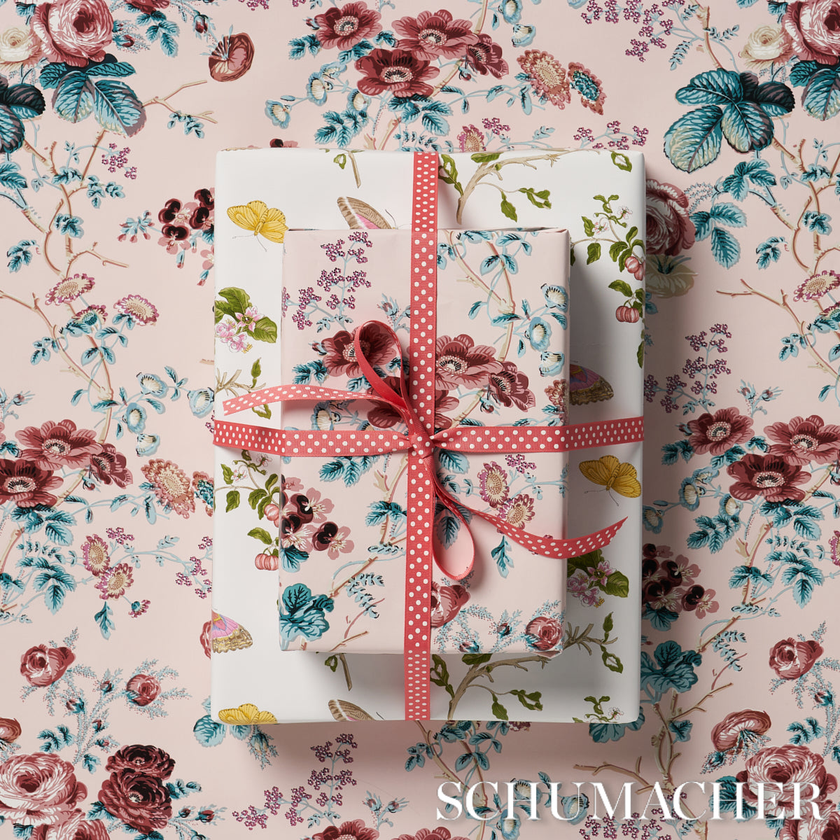 Salisbury Wrapping Paper | Rose