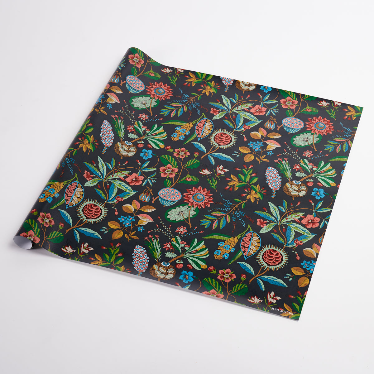 Roca Redonda Wrapping Paper | Carbon & Multi