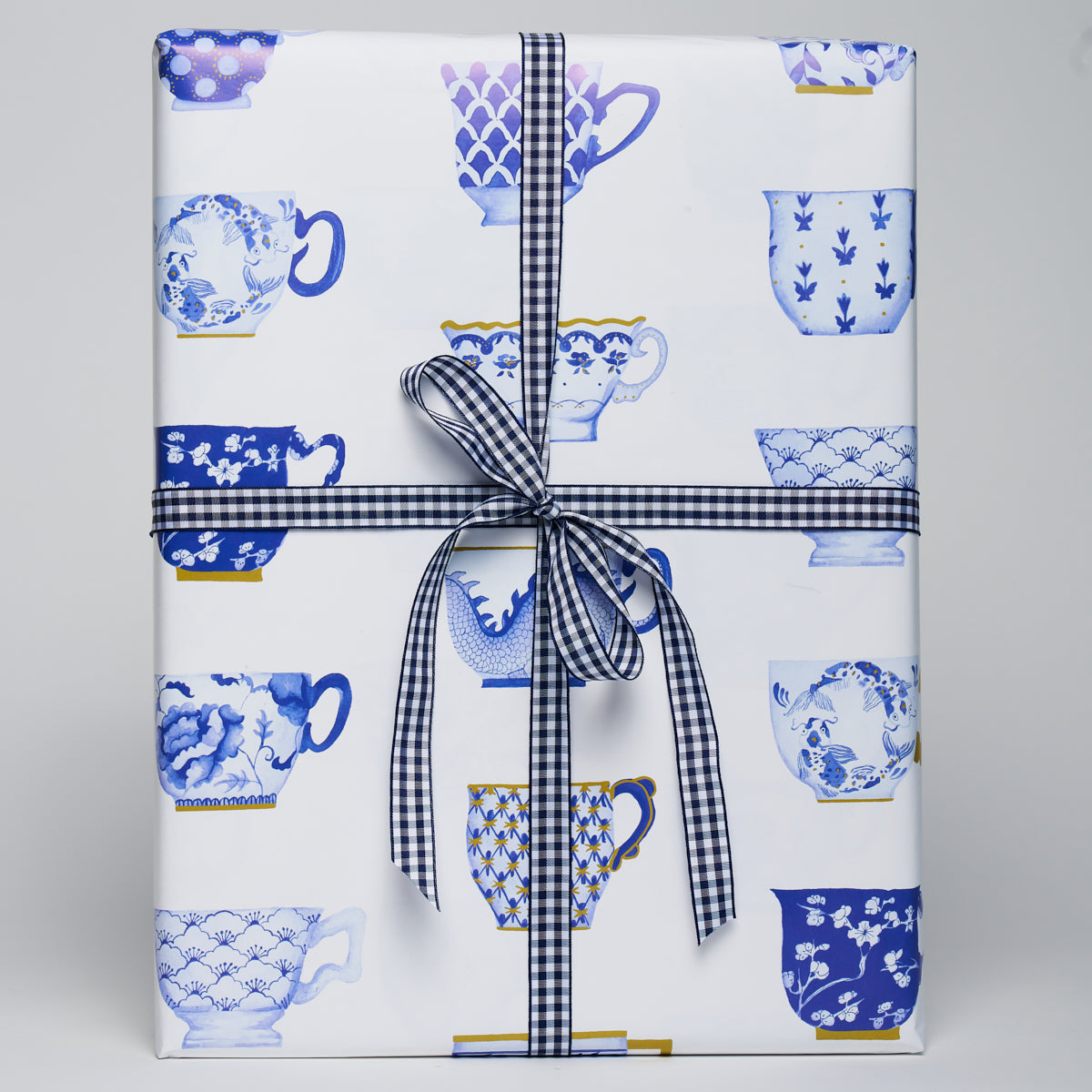 Onie's Teacups Wrapping Paper | Porcelain