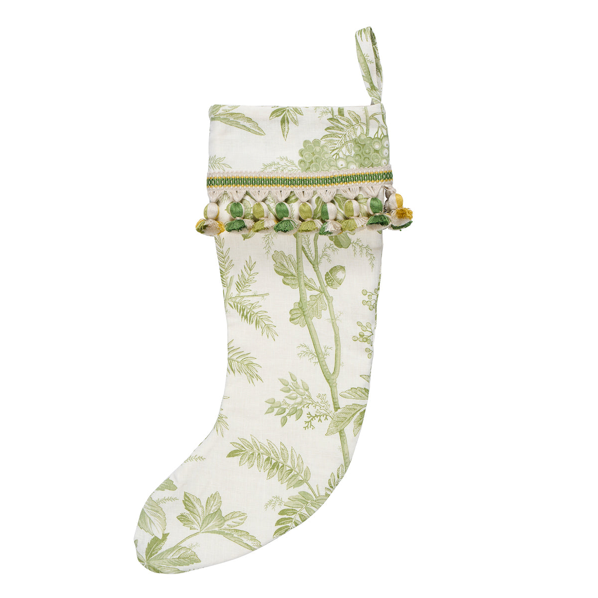 Brantwood Vine Stocking | Leaf