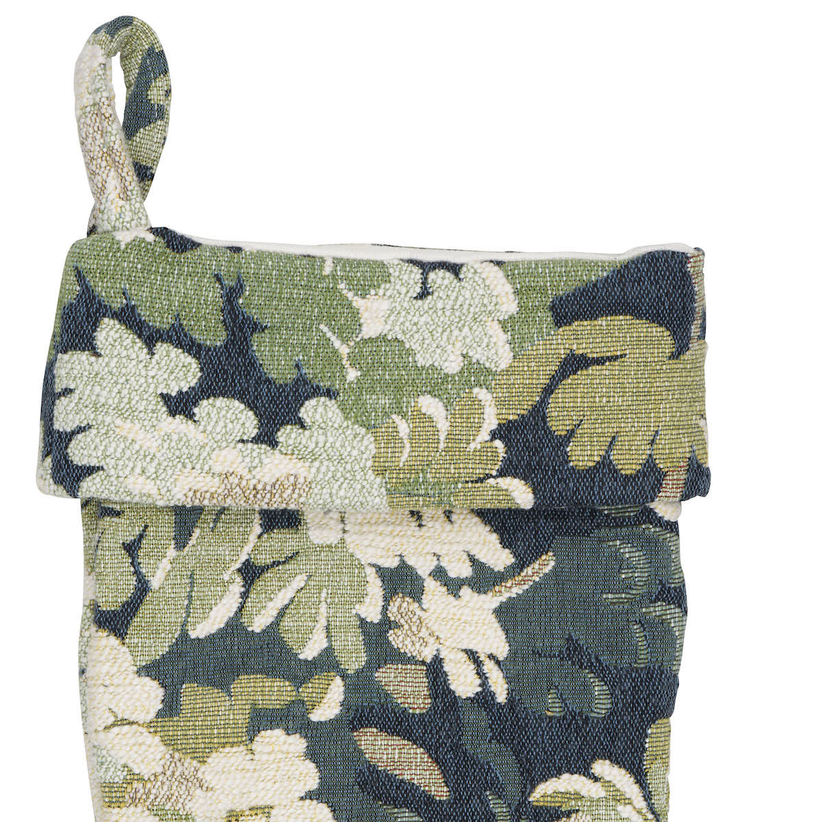 Verdure Tapestry Stocking | Peacock