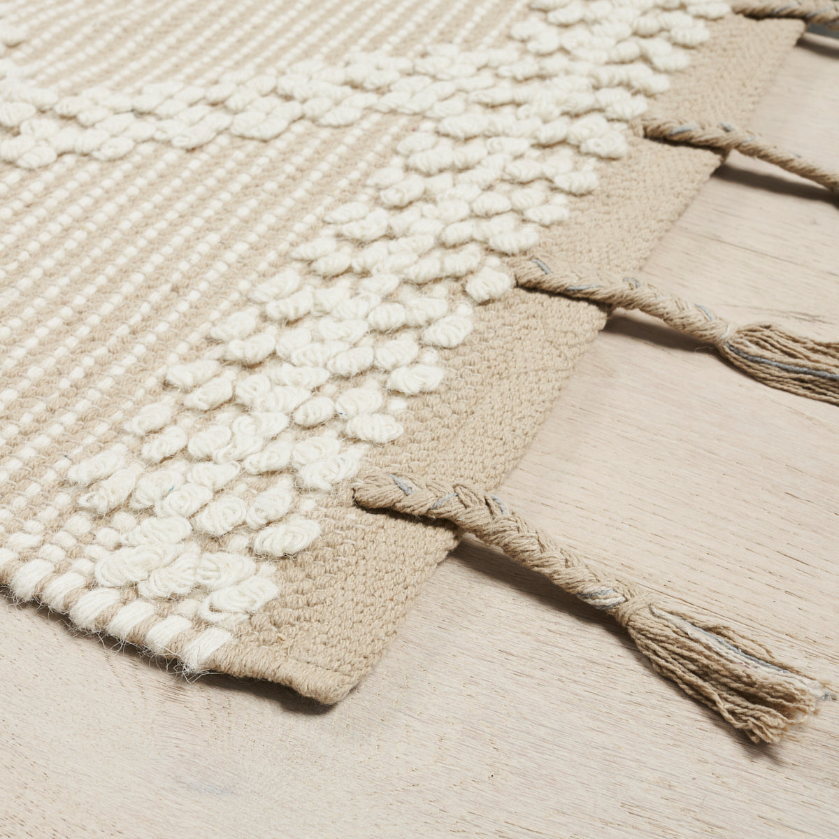 MALTA FRENCH KNOT RUG | Sand