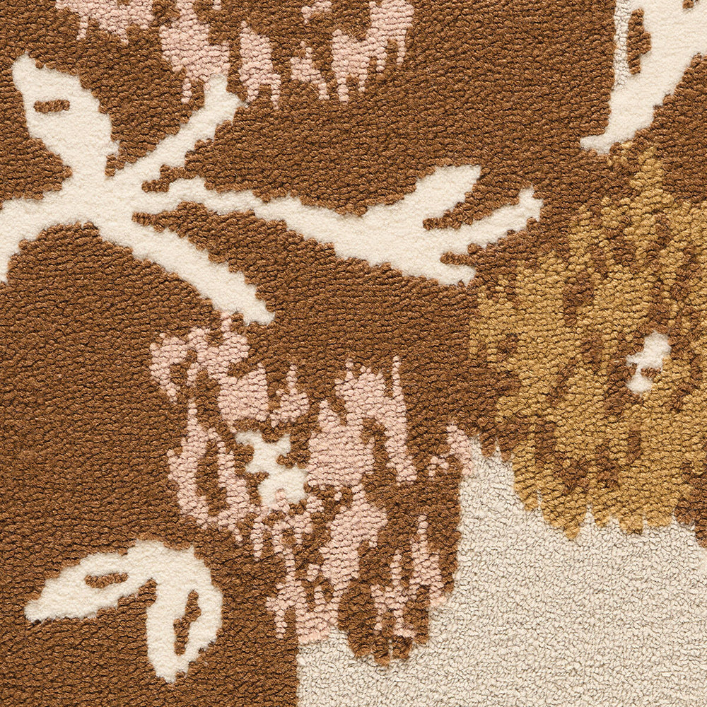 Trace of Connection Rug | Merlot