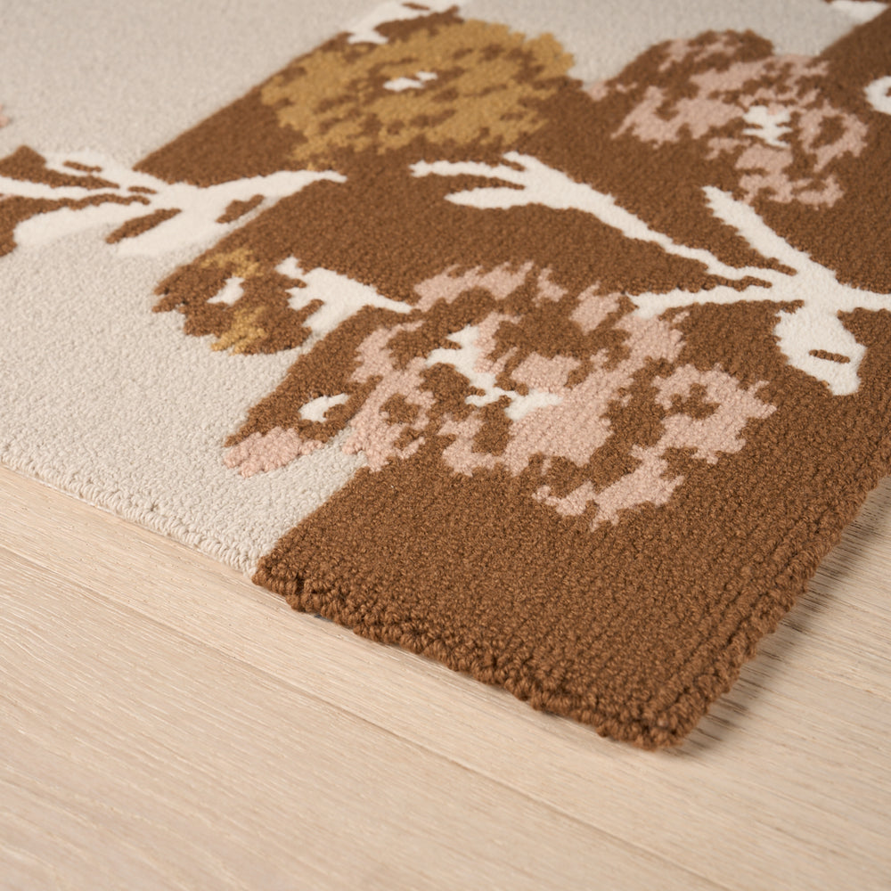 Trace of Connection Rug | Merlot