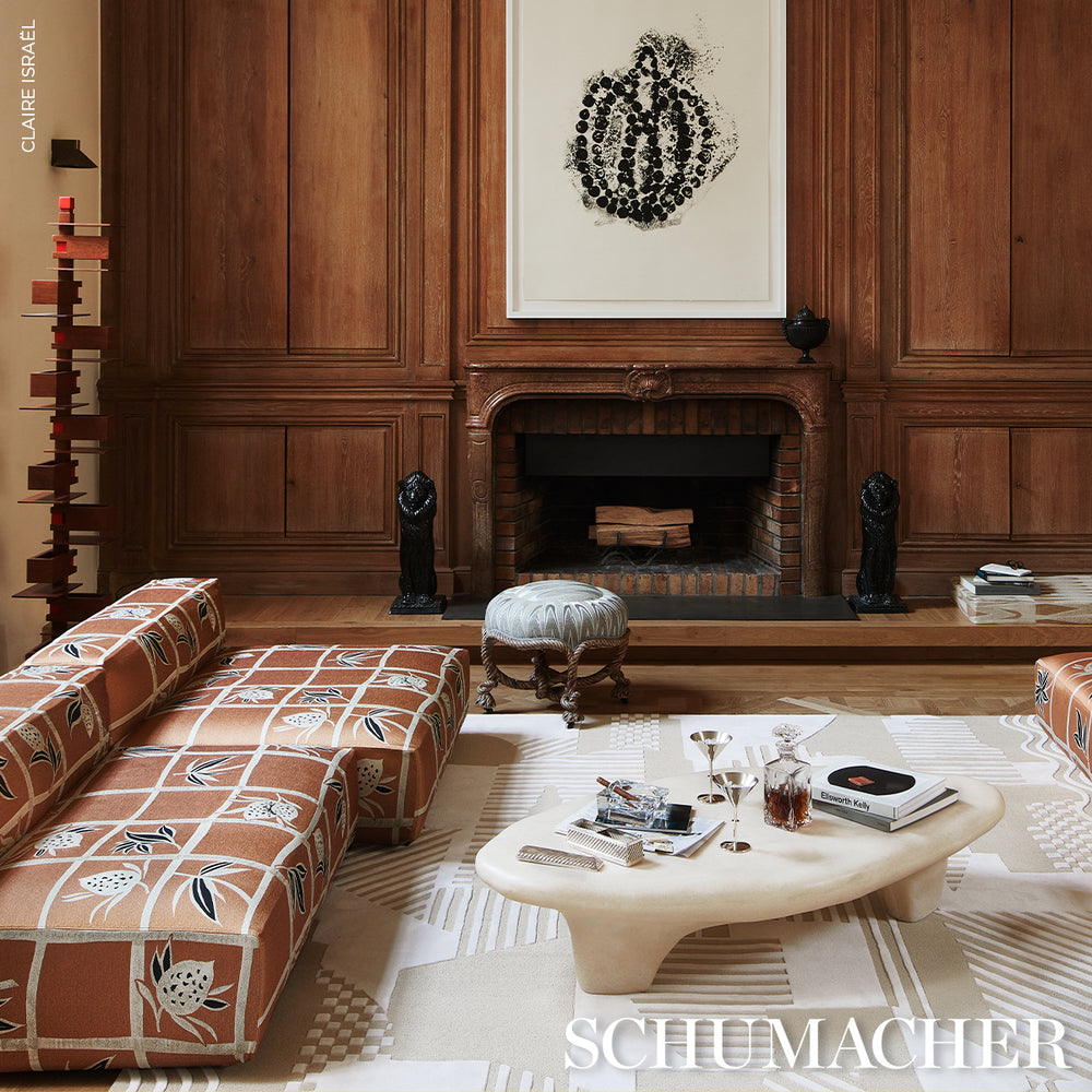 City's Silent Lines Rug | Stone