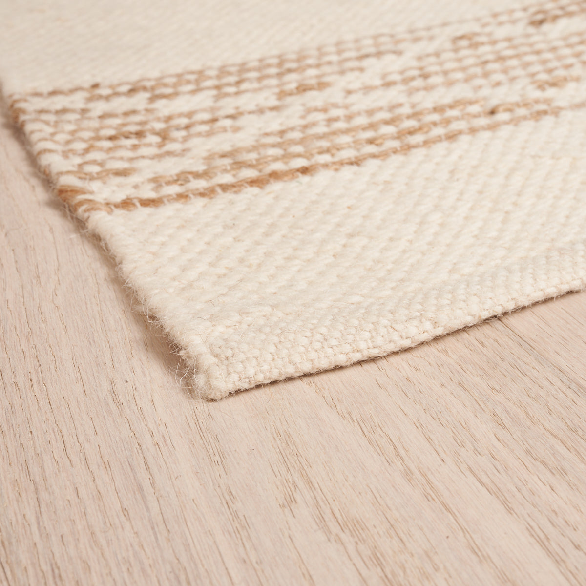 Sequoia Stripe Jute Rug | Natural