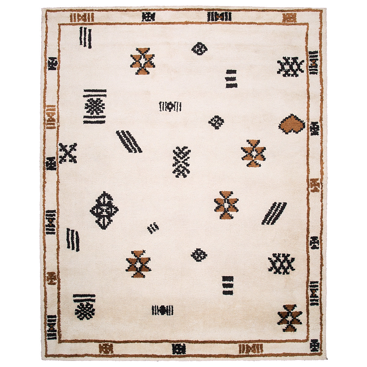 Samsun Moroccan Wool Rug | Carbon