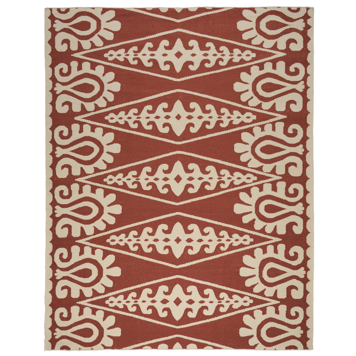 SEEMA INDOOR/OUTDOOR RUG | Rust