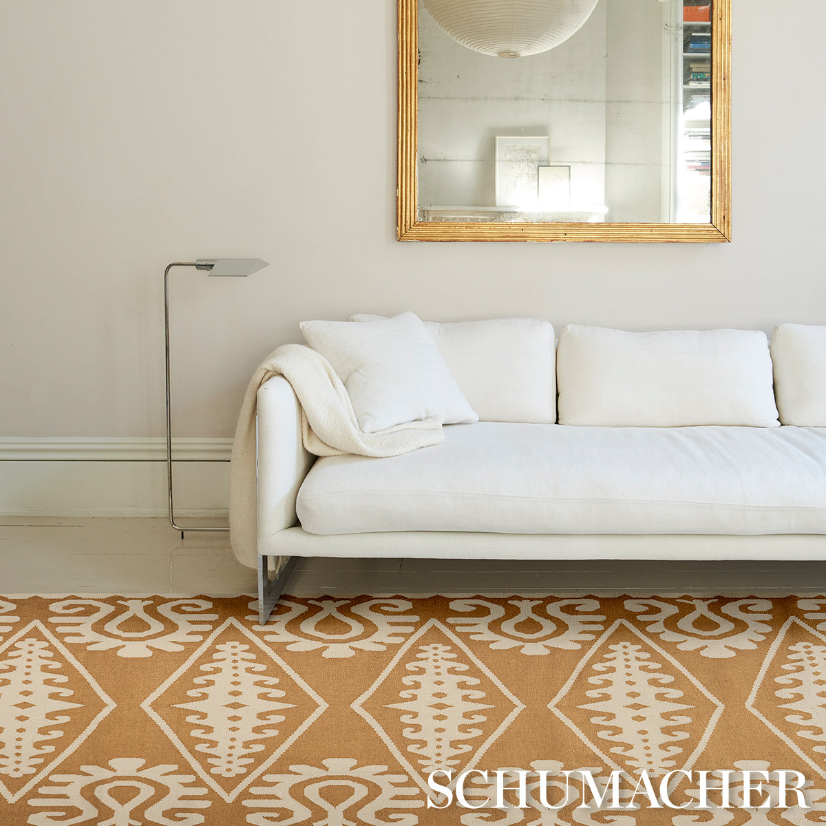 SEEMA INDOOR/OUTDOOR RUG | Ochre