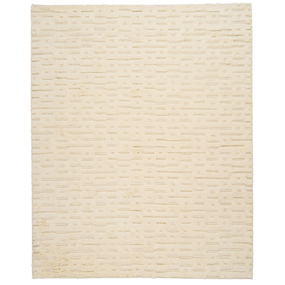 ABSTRACT IKAT RUG | Ivory