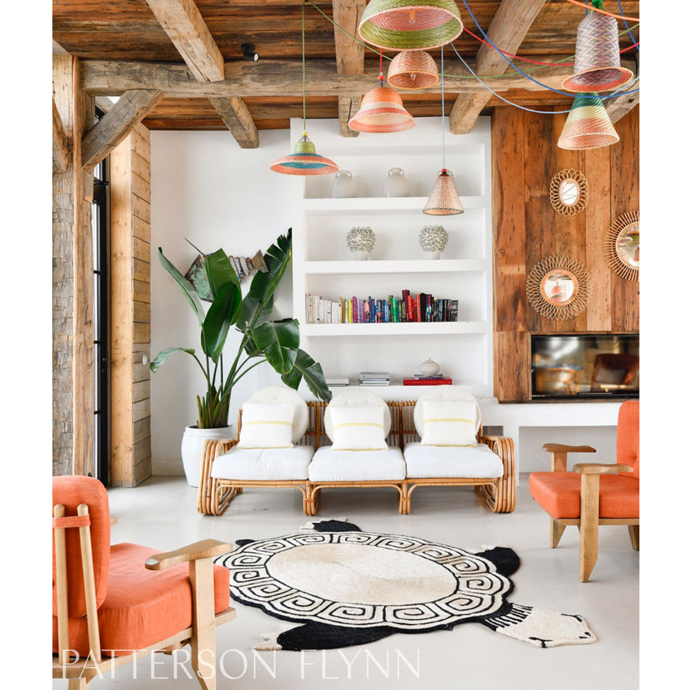 Tortuga Rug | Black & Natural