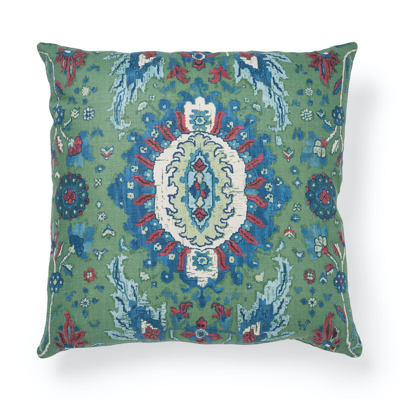 Jahanara Carpet Pillow | Jade