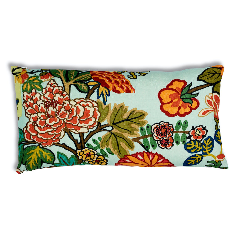 Chiang Mai Dragon Pillow | Aquamarine