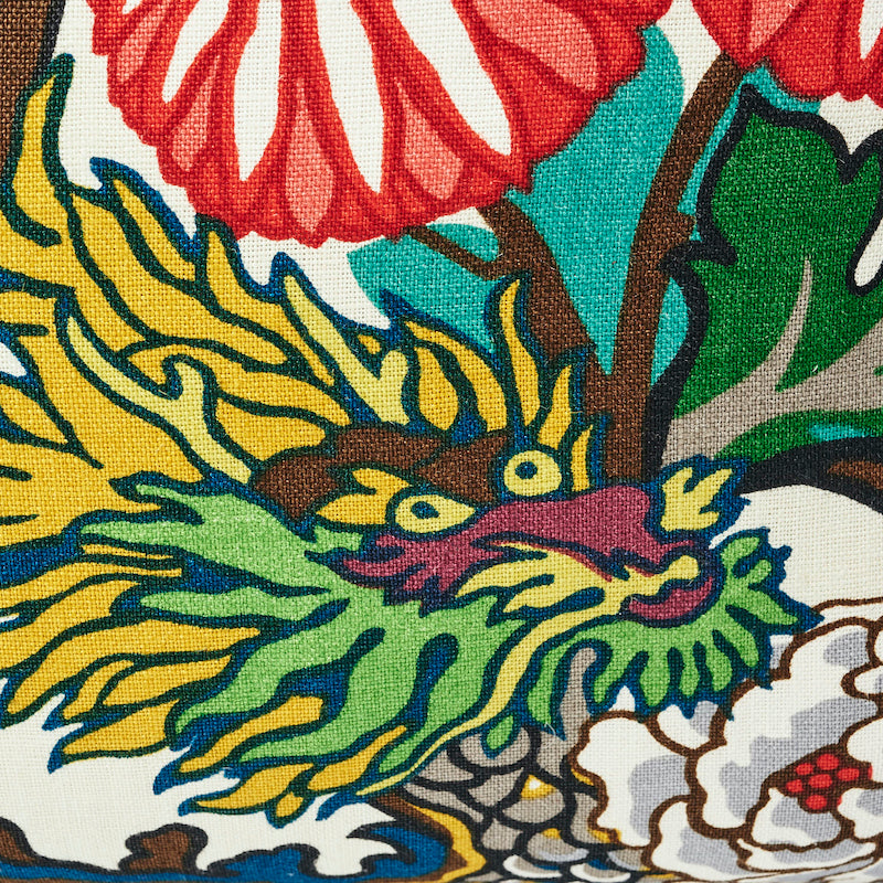 Chiang Mai Dragon Pillow | Alabaster