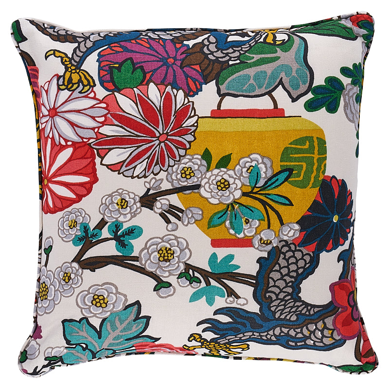 Chiang Mai Dragon Pillow | Alabaster