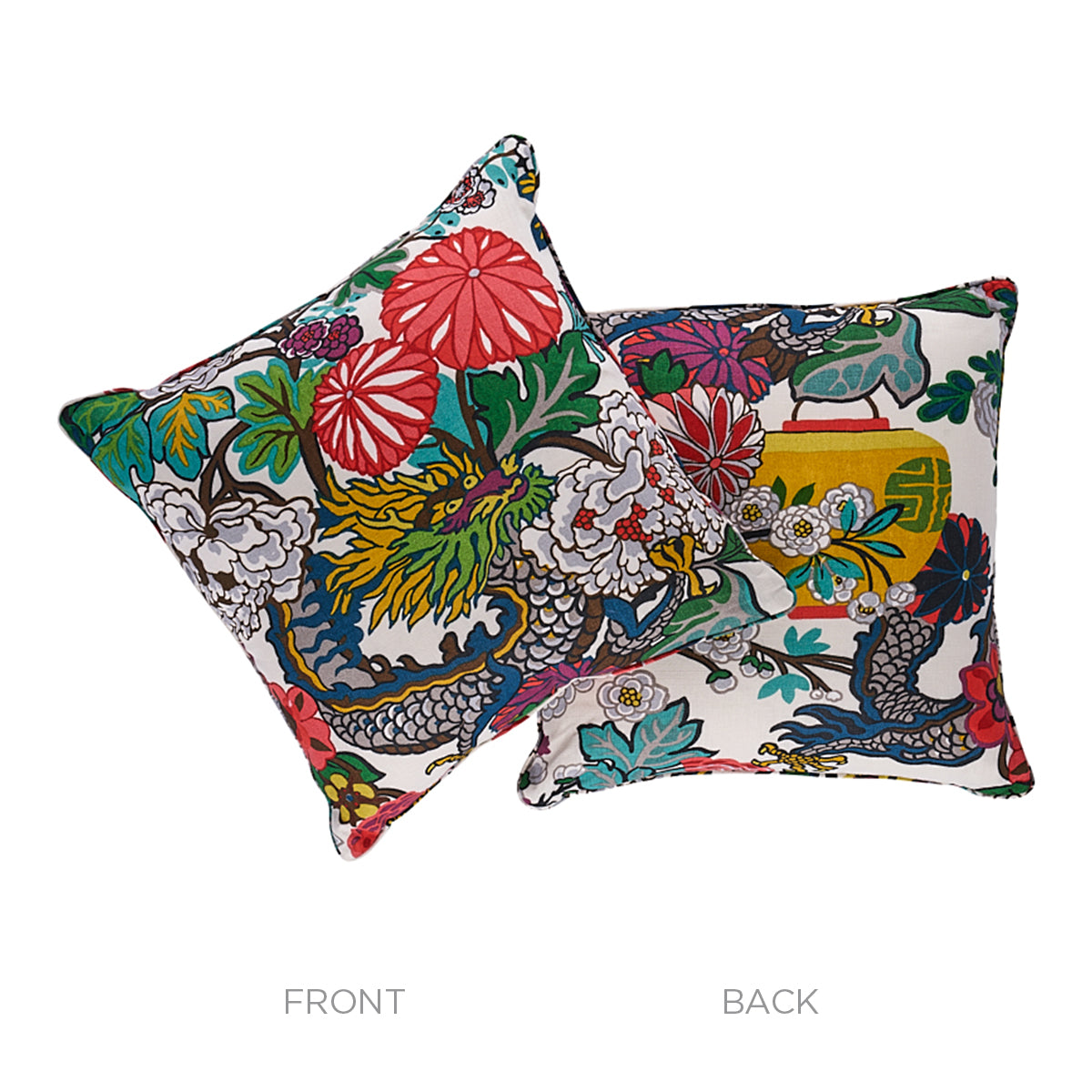 Chiang Mai Dragon Pillow | Alabaster