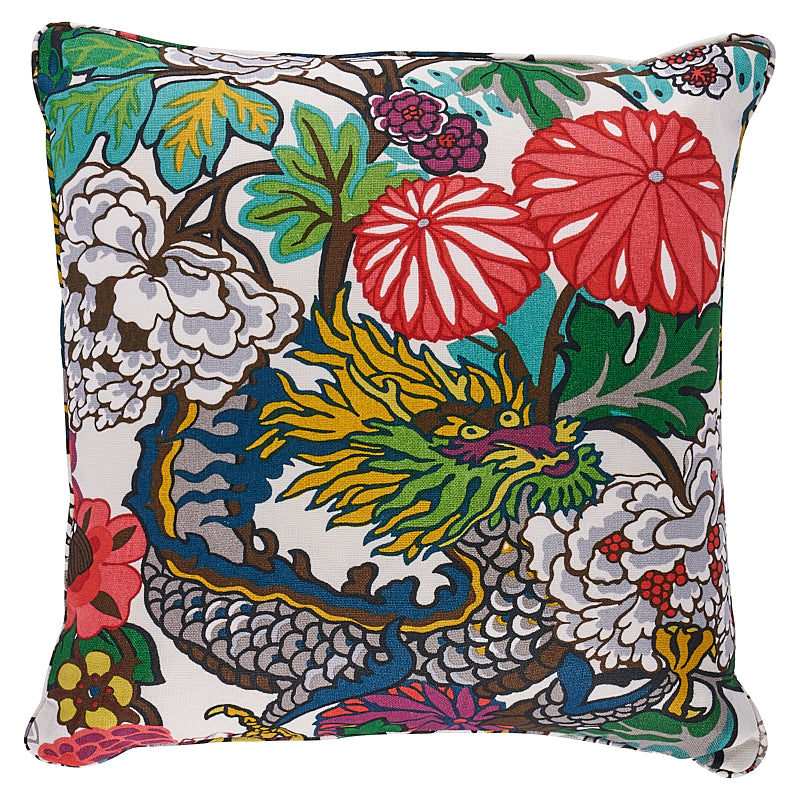 Chiang Mai Dragon Pillow | Alabaster