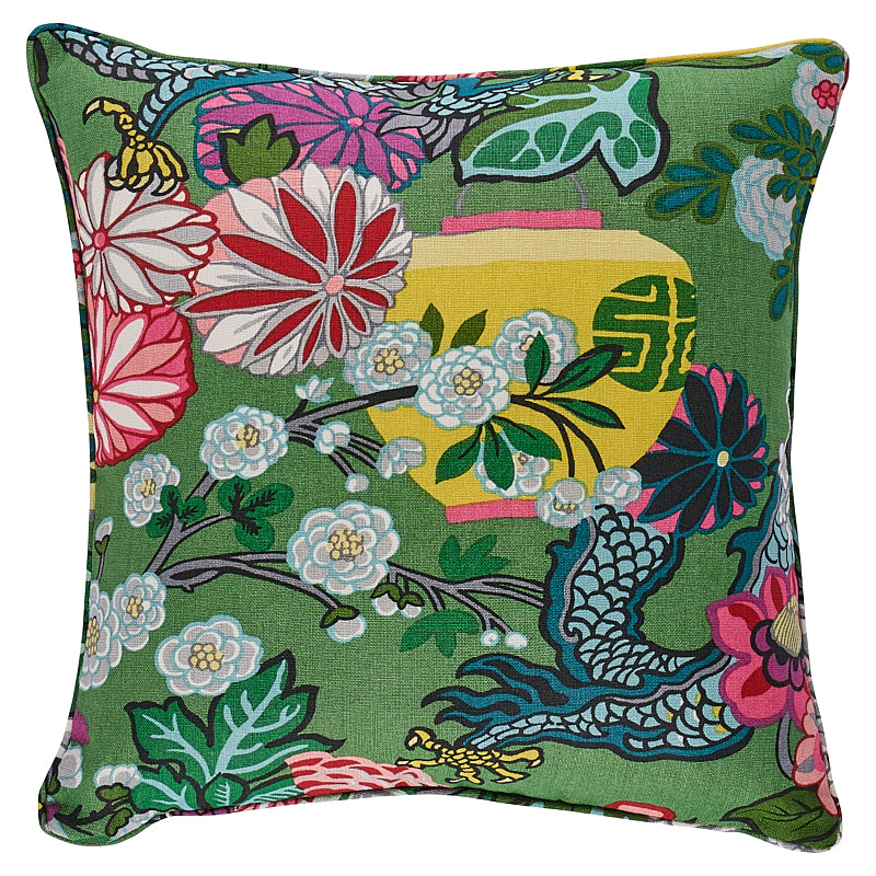 Chiang Mai Dragon Pillow | Jade