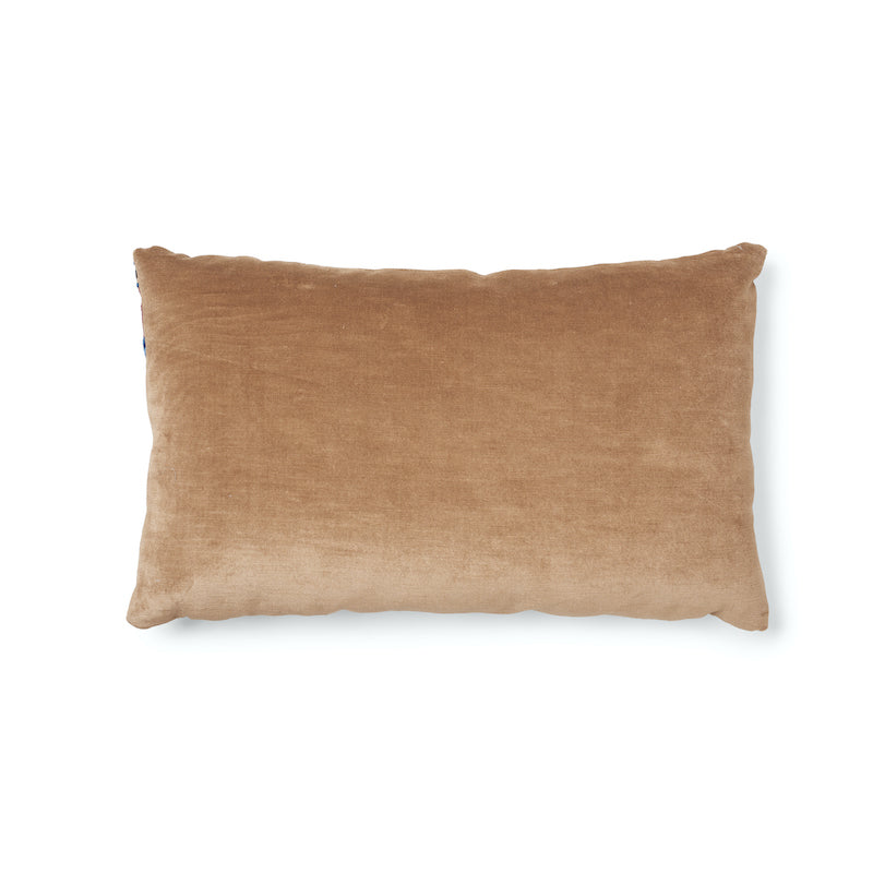 Temara Embroidered Pillow | Pomegranate