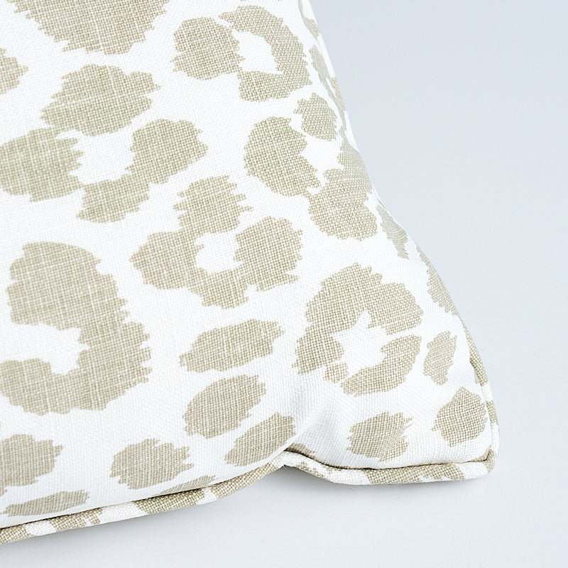 Iconic Leopard Pillow | Linen