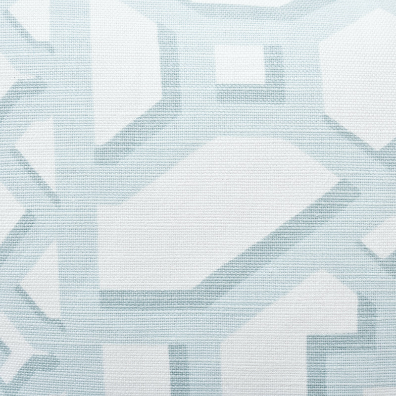 Zanzibar Trellis Pillow | Winter Mint