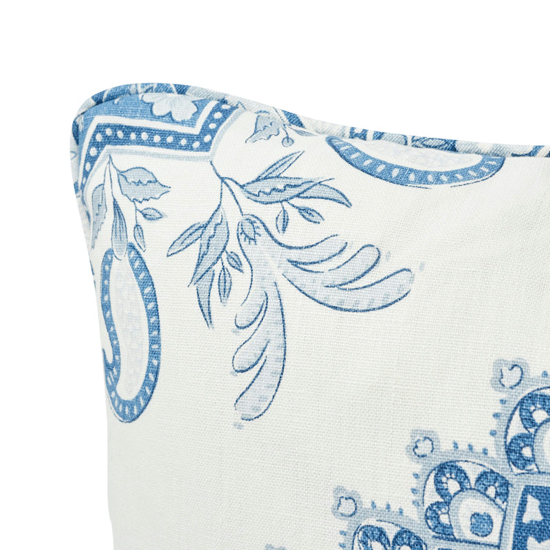 Montecito Medallion Pillow | Indigo