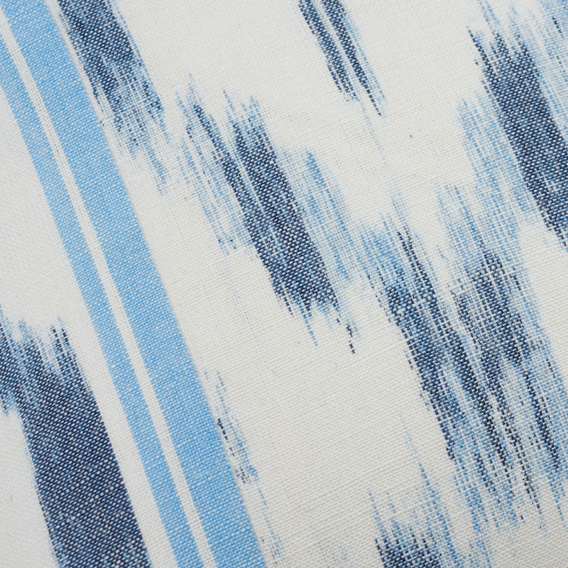 Santa Monica Ikat Pillow | Indigo Blue