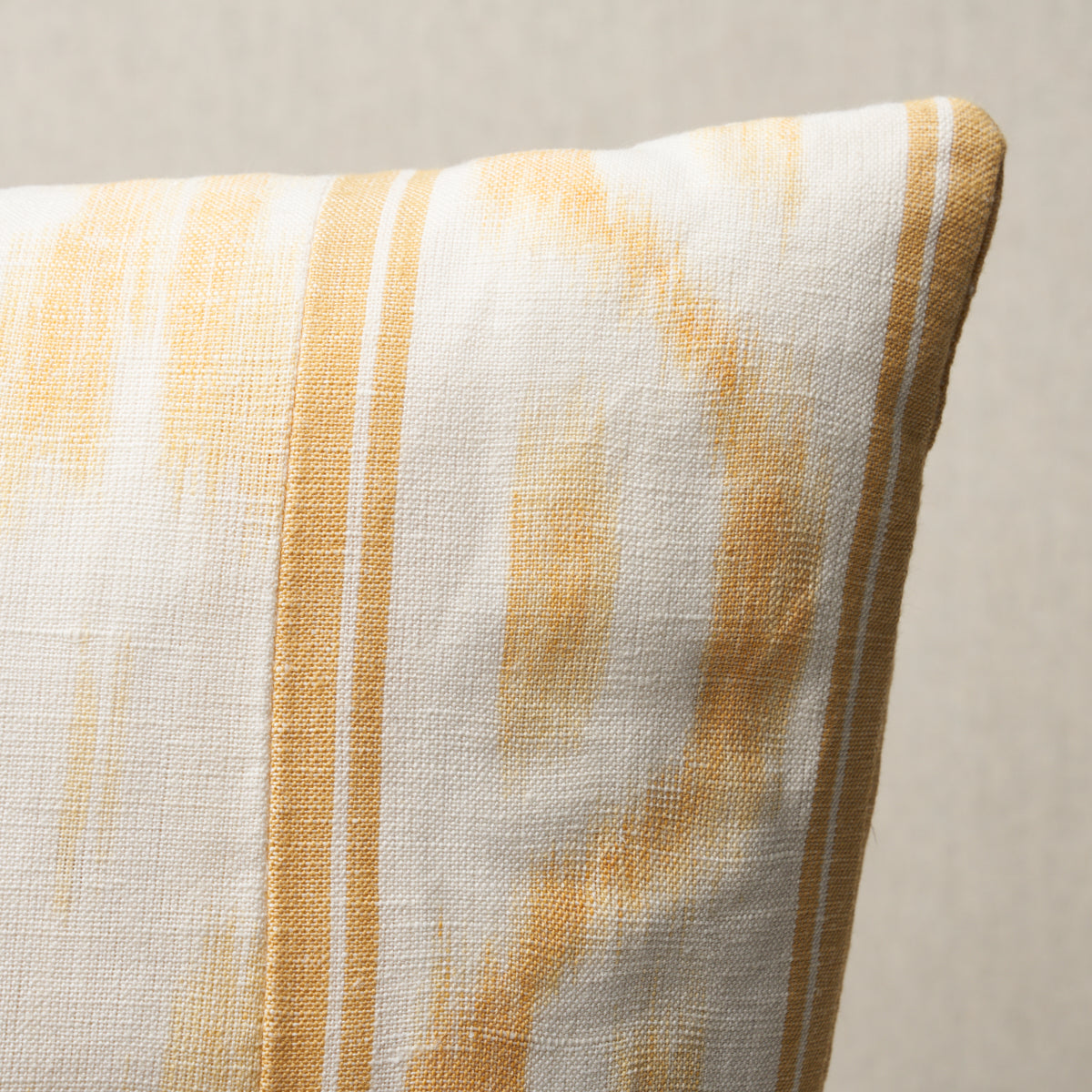 Santa Monica Ikat Pillow | Yellow