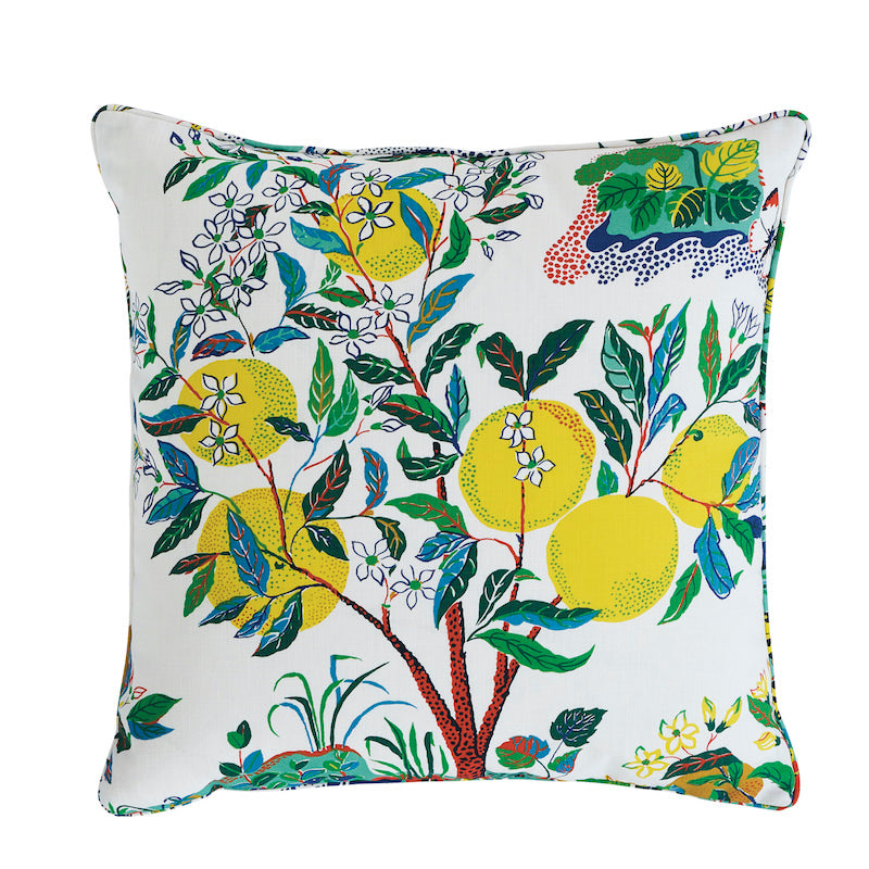 Citrus Garden Indoor/Outdoor Pillow | Primary