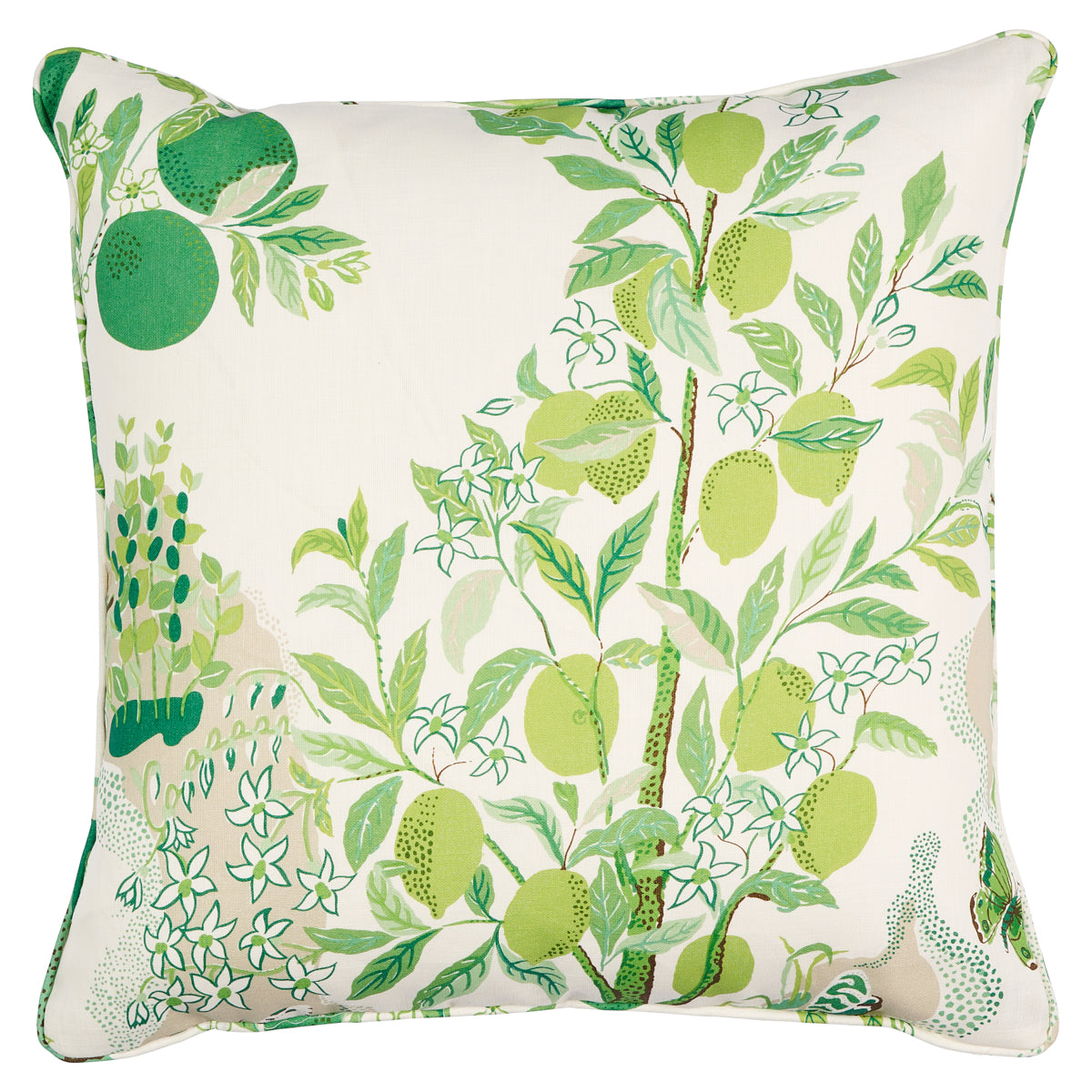 Citrus Garden Indoor/Outdoor Pillow | Leaf