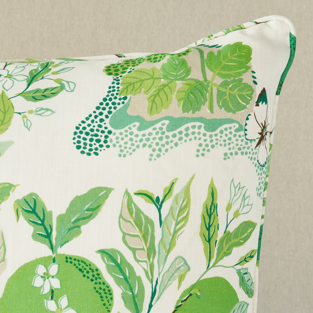 Citrus Garden Indoor/Outdoor Pillow | Leaf