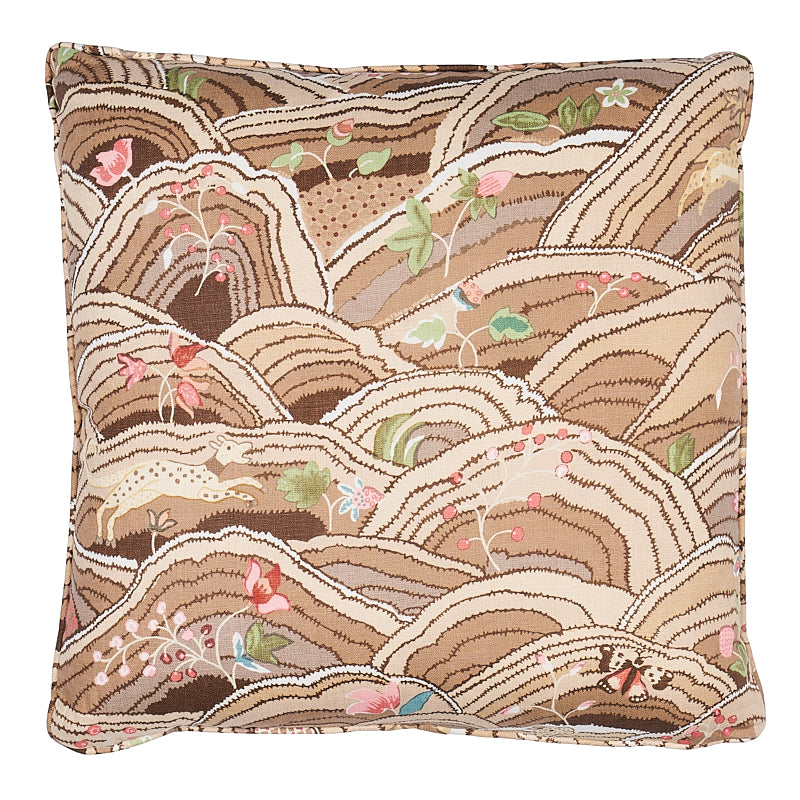 Rolling Hills Pillow | Mocha