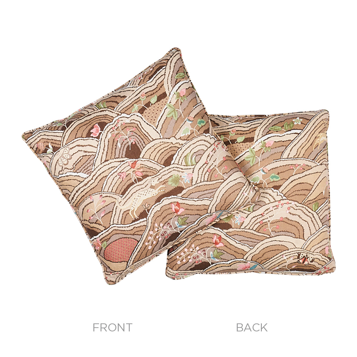 Rolling Hills Pillow | Mocha