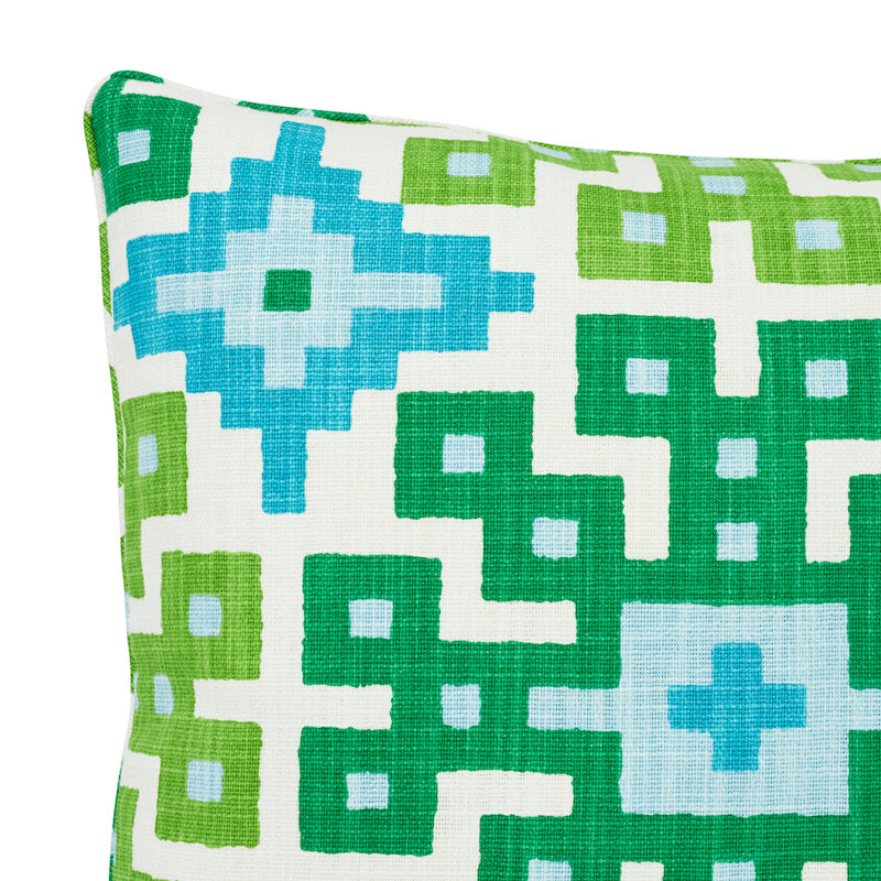 Palmetto Print Pillow | Lagoon