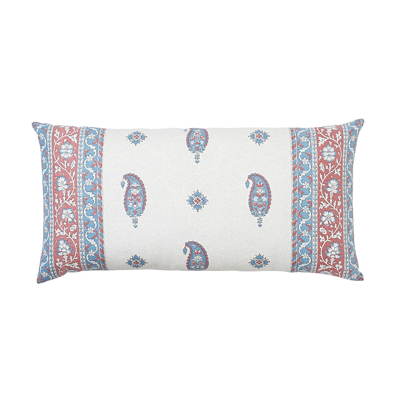 Ojai Paisley Pillow | Red