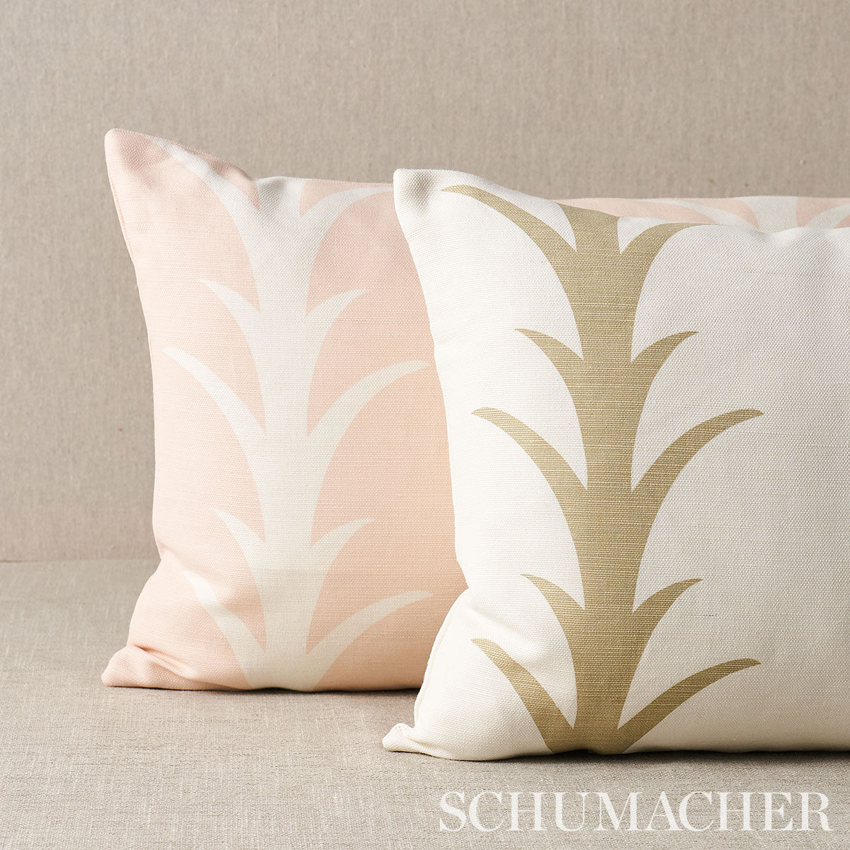 Acanthus Stripe Pillow | Sand