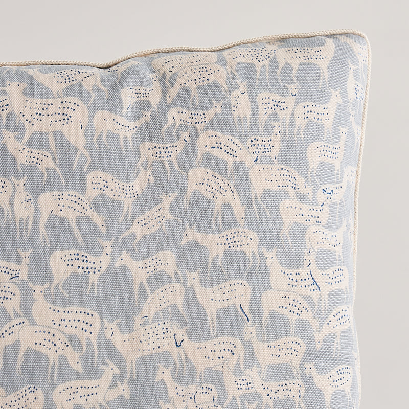 Fauna Pillow | Slate Blue