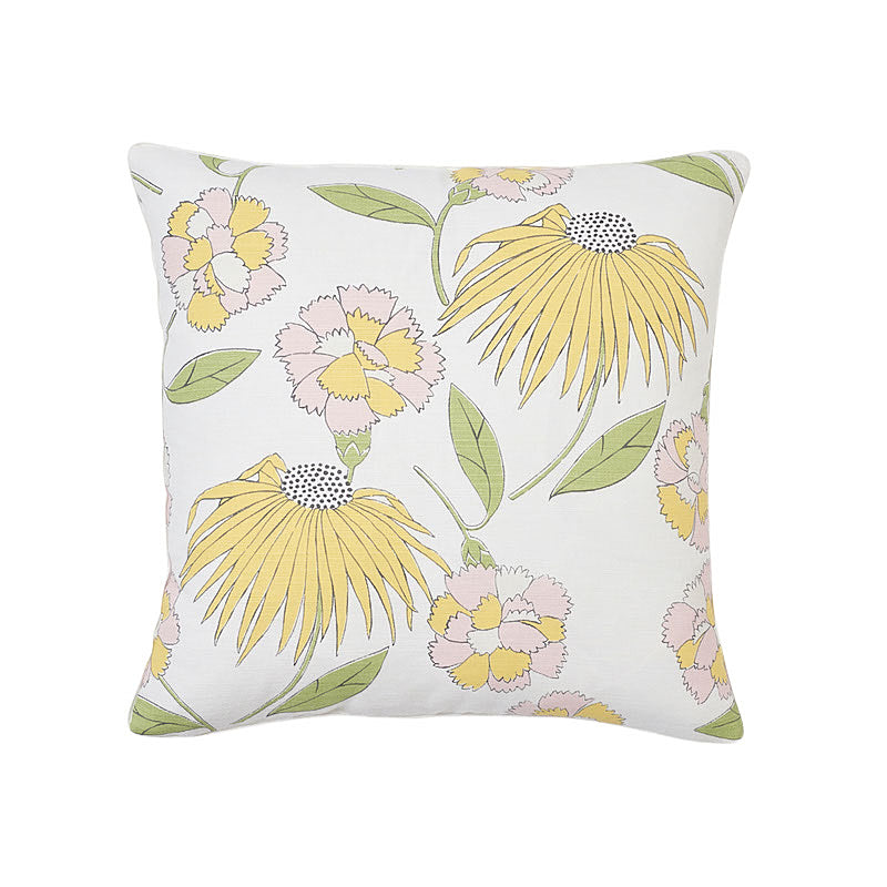 Bouquet Toss Pillow | Pink Lemonade