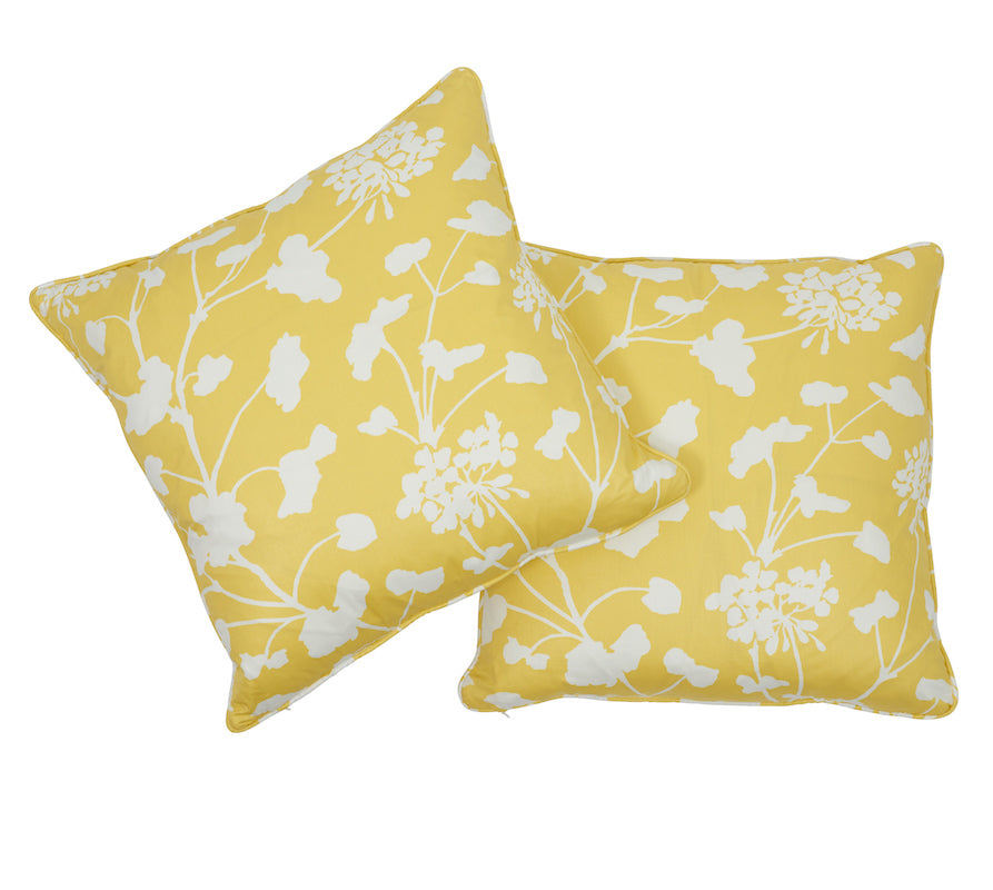 Pennick Chintz Pillow | Yellow