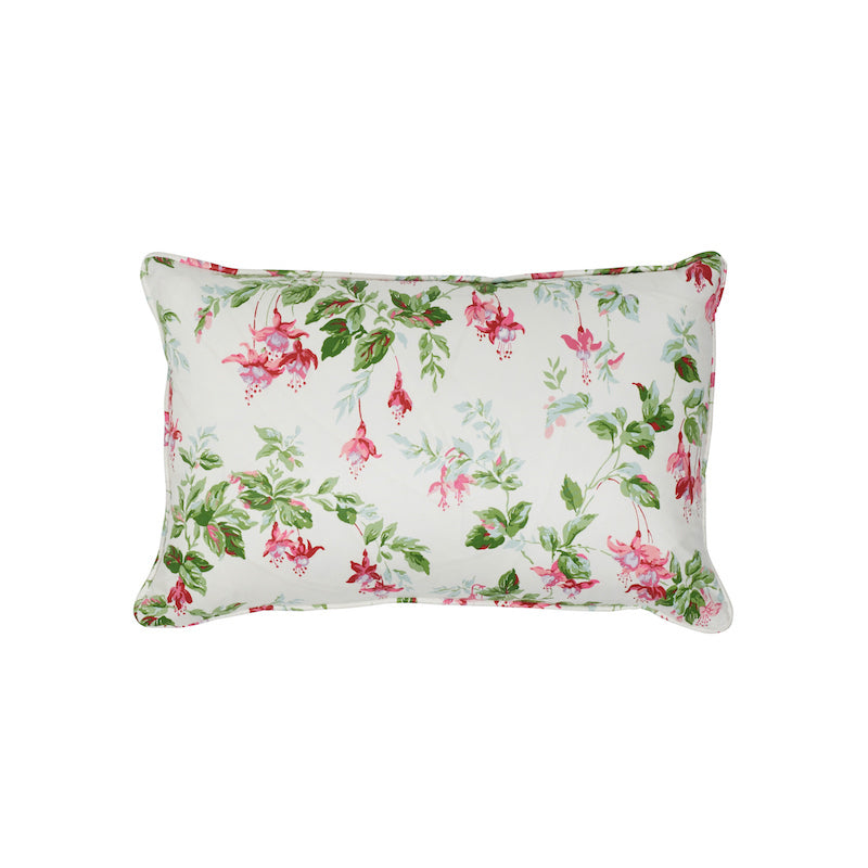 Garden Gate Chintz Pillow | Magenta