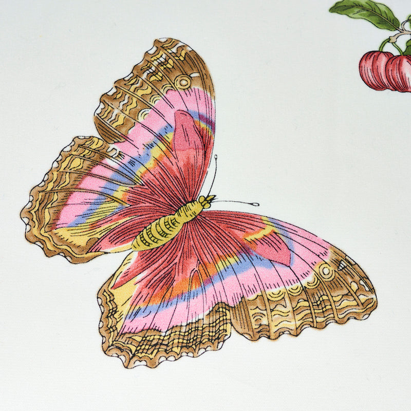 Baudin Butterfly Chintz Pillow | Blush